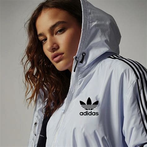 Adidas women's windbreaker jacket